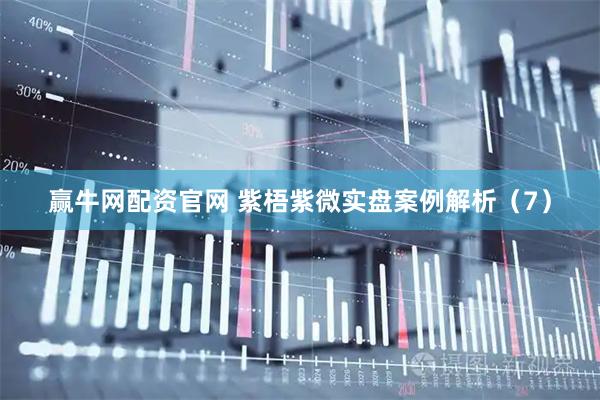 赢牛网配资官网 紫梧紫微实盘案例解析（7）